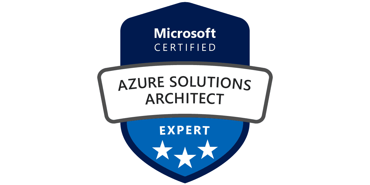 AZ-305 — Microsoft Azure Solutions Architect Expert