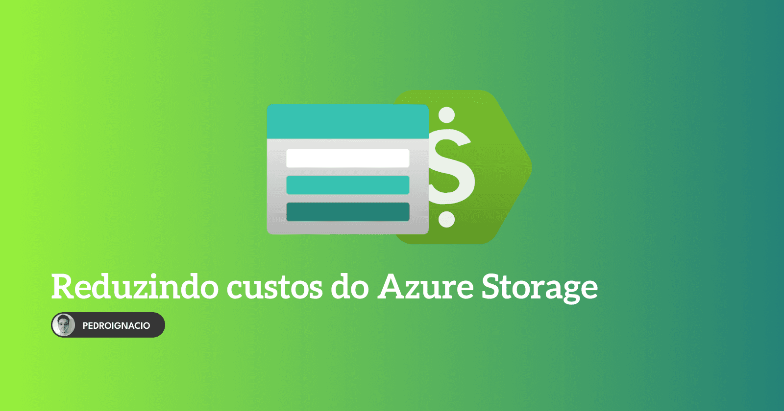 Otimizando custos no Azure Blob Storage